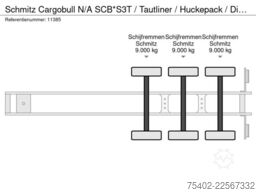 Schmitz Cargobull N/A SCB*S3T / Tautliner / Huckepack / Disc brakes
