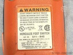 Cold Jet / Aero serie Foot Switch: part 2G1070