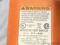 Cold Jet / Microclean Serie Cold Jet Foot Switch