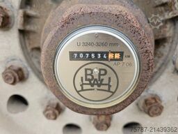 VAN HOOL Tankchassis + Tankcontainer