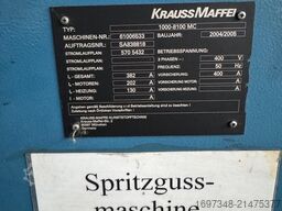 KraussMaffei 1000-8100 MC