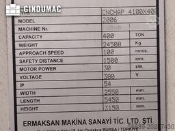 ERMAK CNC HAP 4100x400