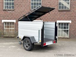 TPV Trailers | BÖCKMANN KT-EB2 OFFROAD PLUS 202X107X102CM 1000KG DECKELANHÄNGER