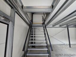 300 m², Traglast: 350 kg/m² | 5,0 x 5,0 m | Lichte Höhe: 3,0m