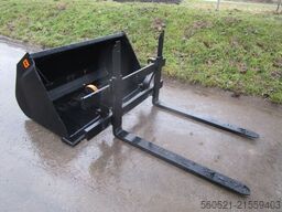 Weidemann 3070 CX80 - NEUE Schaufel + neue Palettengabel