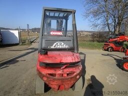 Linde H25D - Triplex-Freihub + Seitenschieber