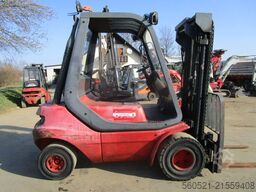 Linde H25D - Triplex-Freihub + Seitenschieber