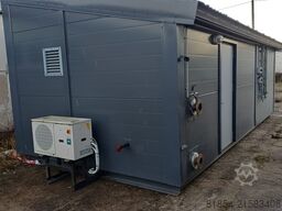Viessmann Vitoplex 900kw. Biogas Container Heizzentrale Viessmann Vitoplex 900kw. Biogas Container Heizzentrale