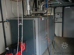 Viessmann Vitoplex 900kw. Biogas Container Heizzentrale Viessmann Vitoplex 900kw. Biogas Container Heizzentrale