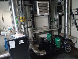 Viessmann Vitoplex 900kw. Biogas Container Heizzentrale Viessmann Vitoplex 900kw. Biogas Container Heizzentrale