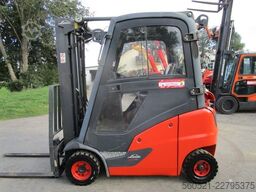 Linde H16T GAS Triplex-Freihub + Seitenschieber