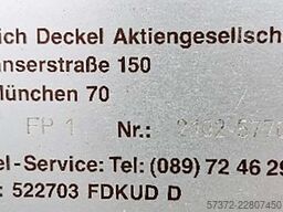 Friedrich Deckel AG FP 1