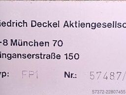 Friedrich Deckel AG FP 1
