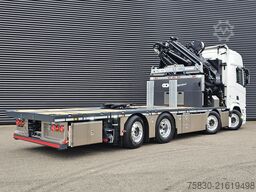 Scania R590 V8 / 8x2 / HMF 9520 + JIB + LIER / TREKKER...