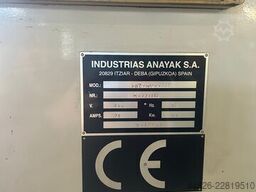 Industrias Anayak s.a. FBZ-HV-2000