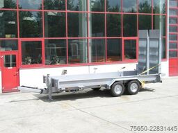 Möslein TT 11-E6x2  Tieflader für Fräsen breiten Rampen, Neu