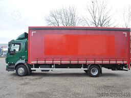Volvo FL 250 16 Tonner SCHUIFZEIL + GESLOTEN BAK + LA...