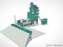 Stationary asphalt mix plant Stationary asphalt mix plant