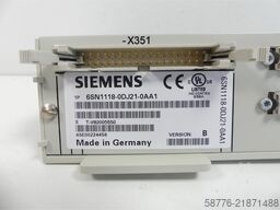 Siemens 6SN1118-0DJ21-0AA1 Regelungseinschub SIMODRIVE Version B SN:T-V82005550