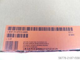 Siemens CPU315T-2 DP 6ES7315-6TH13-0AB0 Simatic S7 E-Stand 1 - generalüberholt! -