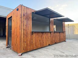 Cafe Container / BĂźrocontainer / Baucontainer Modell EICHE IMBISS
