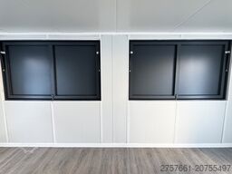 Cafe Container / BĂźrocontainer / Baucontainer Modell EICHE IMBISS