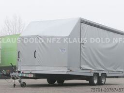  Moetefindt  Autotransporter mit Planenaufbau