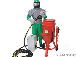 SAPI Sandstrahlanlage mit Quick-STOP Druck-Sandstrahlgerät