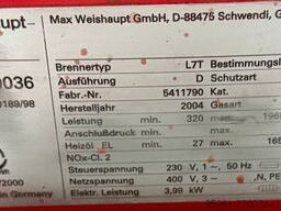 Weishaupt L7T - 1965kw /// Ecoflam-710kw /// Neu unbenutzt