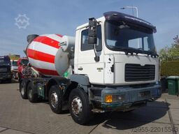 MAN 32-364 LIEBHERR MIXER,STEEL SPRINGS,BIG AXEL