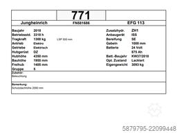 Jungheinrich EFG 113