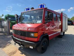 MERCEDES-BENZ 814 D LF 8/6 DoKa ex Feuerwehr/Wasserpumpe/Tank