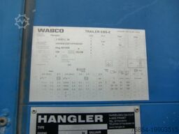  HANGLER PLATEAU-AUFLIEGER 3 SDELL24 3 ACHSEN, LETZTE ACHSE LENKBAR