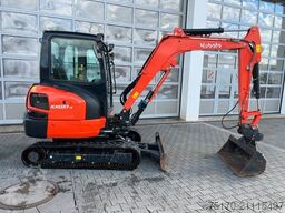 Kubota KX 037-4 / nur 531h! / 2024 / hydr. Grabenräumer