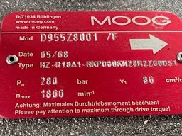 MOOG MOOG Doppelpumpe RKP80 + AKP18 aus Arburg 420 C / 223507 / D955Z8001, R902433778