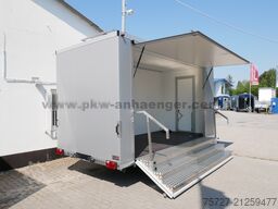 Vezeko Promotionanhänger Messeanhänger Treppe B