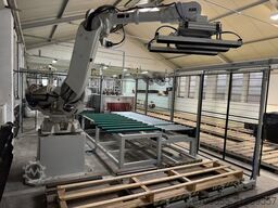 PABLO+IMPACK HYBRID+ABB ROBOTY Automat Linia do pakowania płyt i blatów