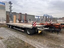 Möslein TO 3 F Schwebheim  3 Achs Tiefladeranhänger 9 m Ladefläche