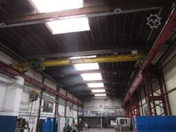 Stahl Hallenkran Brückenkran Kran 6,3t NL 6300Kg Kran 11205mm Seilzug Hub 6m