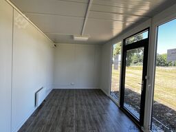 Pavillon Bürocontainer Lagercontainer Modulbau