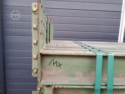 SSI Schäfer / PR400 / grün / Gesamtlänge: 14,22 lfm. / Stahlpaneele