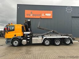 DAF CF 85.410 CF 85.410 8x2 / HMF 3000 K6 crane (30...