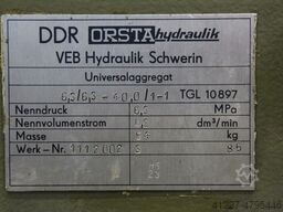 ORSTA-Hydraulik 6,3 l/min 63 bar