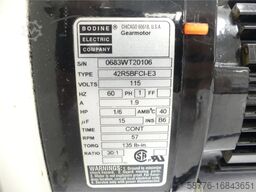 Bodine 42R5BFCI-E3 Getriebemotor SN: 0683WT20106