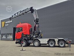 Scania R480 8x2 / HIAB 105 tm CRANE / KRAN
