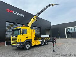 Scania R164-580 V8 6x4 Tractor unit Palfinger PK 56002...