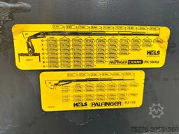 Scania R164-580 V8 6x4 Tractor unit Palfinger PK 56002...