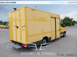 mercedes-benz SPRINTER 310 CDI MAXI EURO-5 KOFFER REGALE KAMERA DURCHGANG