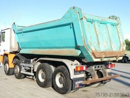 MERCEDES-BENZ Actros 4141 8x6 4 Achs Muldenkipper Meiller 17m³