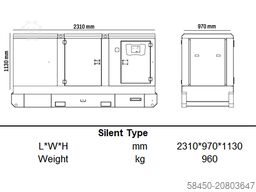 Javac SL-50 Diesel Generator